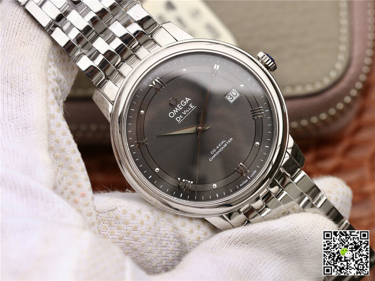 Replica 0me*ga De Ville 424.10.40.20.06.001 1:1 Best Edition MKS Factory Stainless Steel