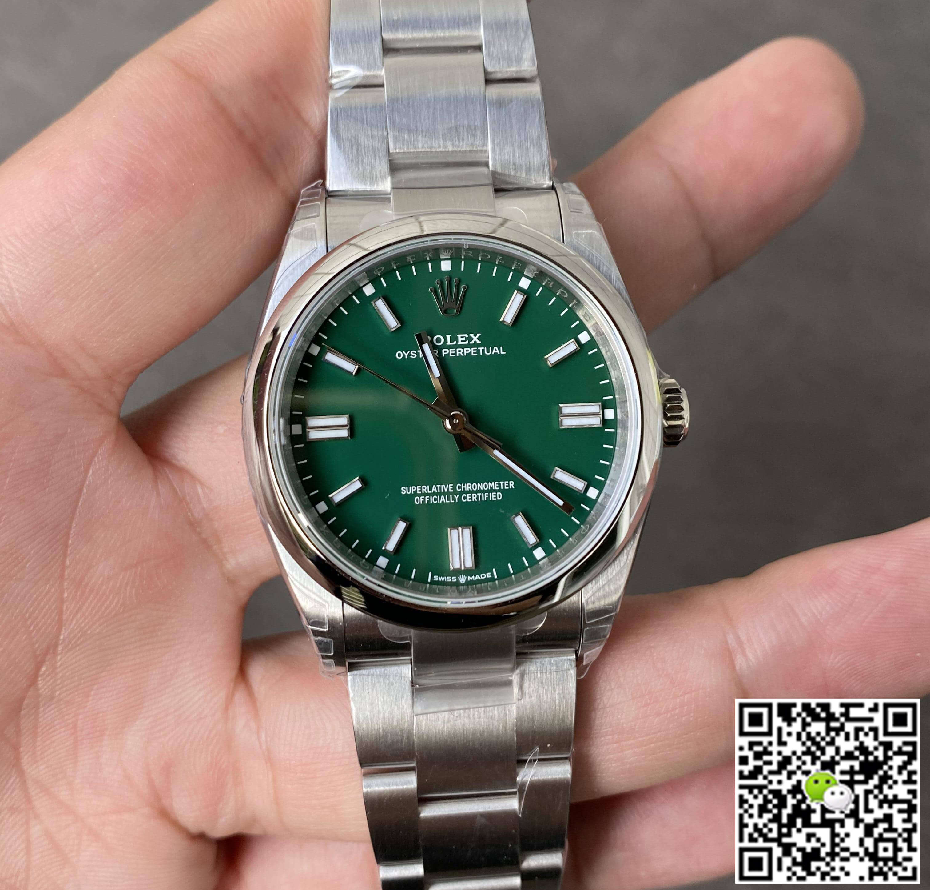 Replica R01ex Oyster Perpetual M126000-0005 36MM 1:1 Best Edition VS Factory Stainless Steel
