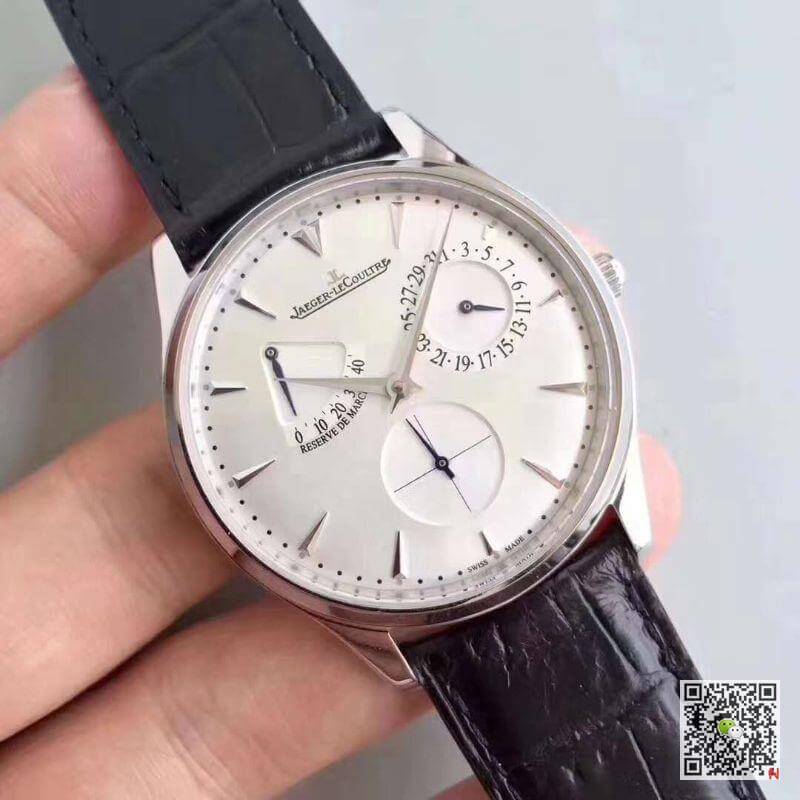 Replica Jaeger-LeCoultre Master Ultra Thin Q1378420 ZF Factory 1:1 Best Edition Swiss ETA938 White Dial