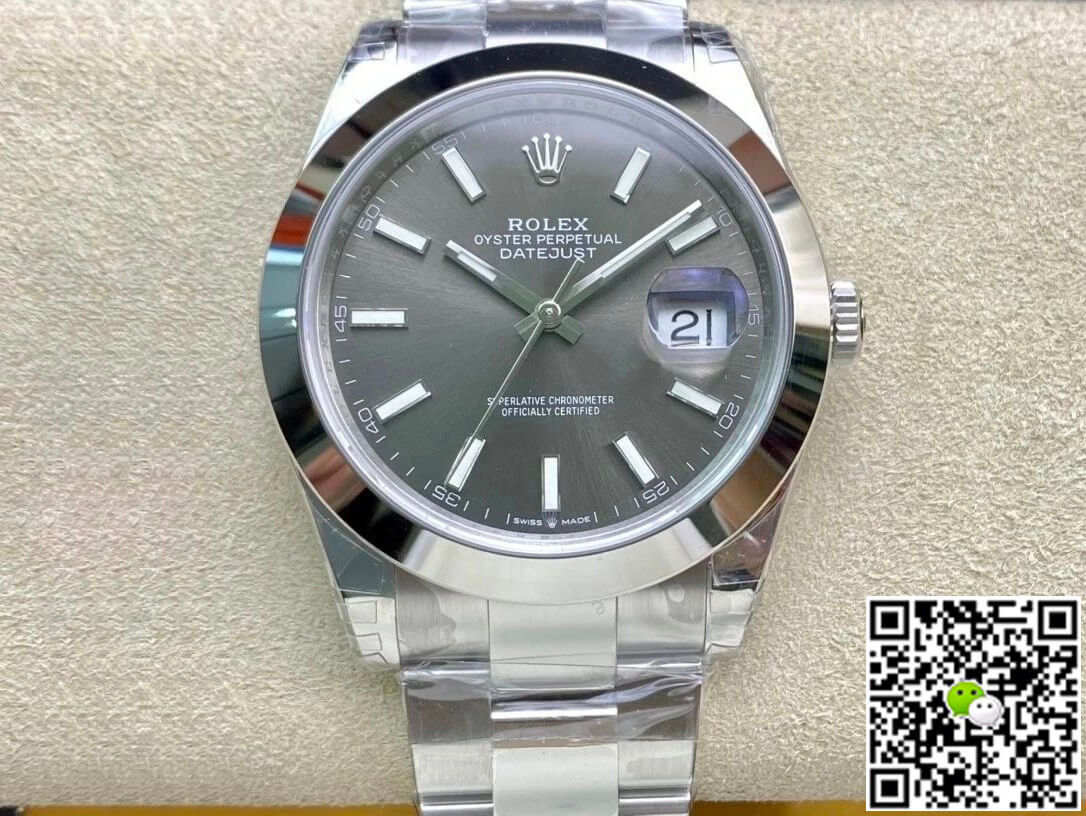 Replica R01ex Datejust M126300-0007 41MM 1:1 Best Edition VS Factory Gray Dial