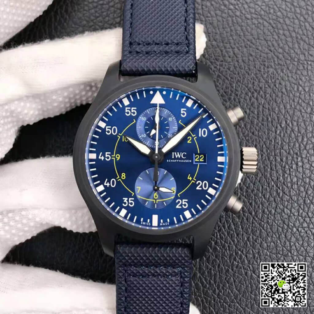 Replica IWC Pilot IW389008 1:1 Best Edition ZF Factory Blue Dial