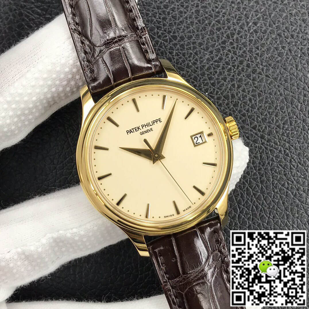 Replica Pat*k Phi1i*pe Calatrava 5227J-001 1:1 Best Edition 3K Factory Yellow Gold