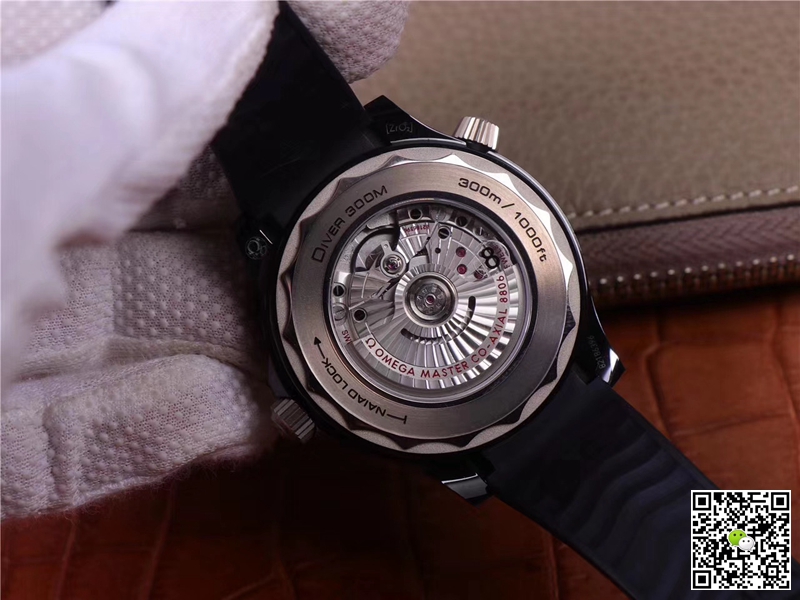 Replica 0me*ga Seamaster 210.92.44.20.01.001 1:1 Best Edition VS Factory Black Ceramic Swiss ETA8806