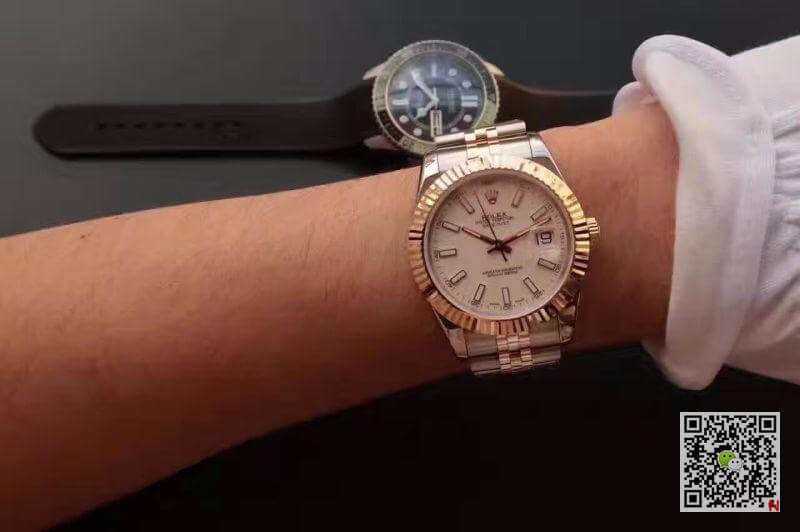 Replica R01ex Datejust 41 126333-006 White dial 1:1 Best Edition Gold Wrapped