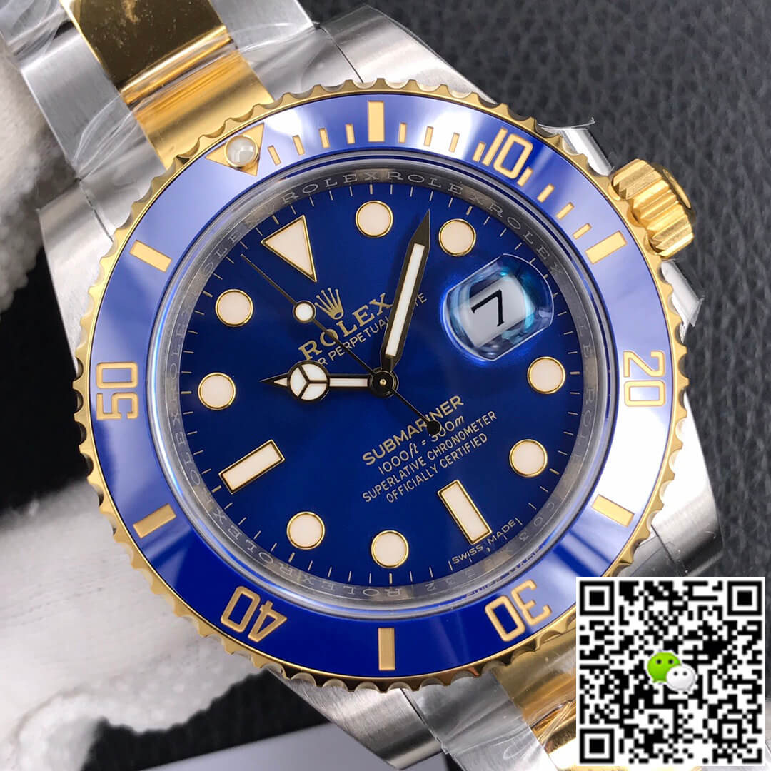 Replica R01ex Submariner 116613LB-97203 1:1 Best Edition VS Factory Blue Dial