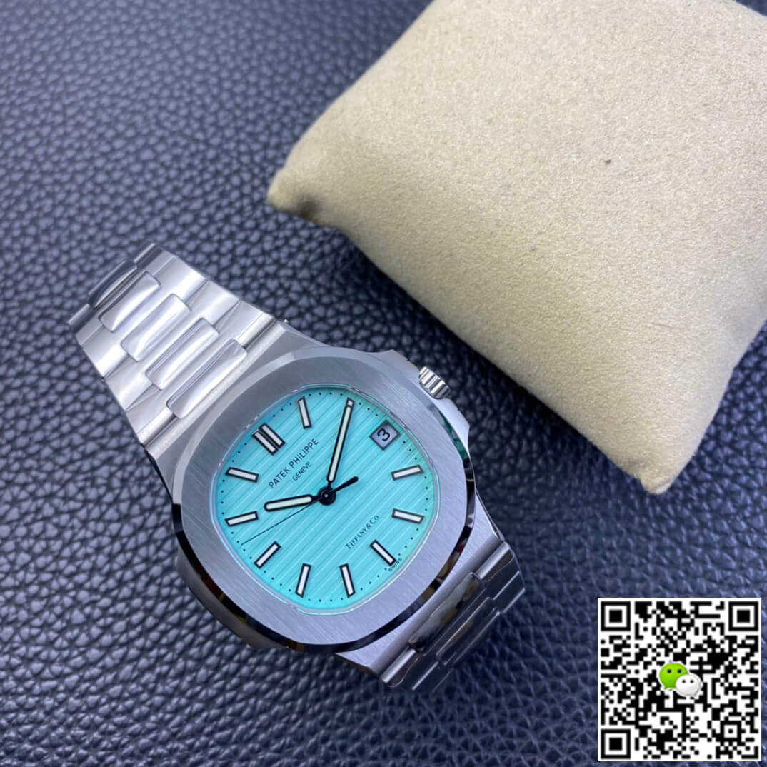 Replica Pat*k Phi1i*pe Nautilus 5711/1A-018 1:1 Best Edition 3K Factory T*f*ny Blue Dial