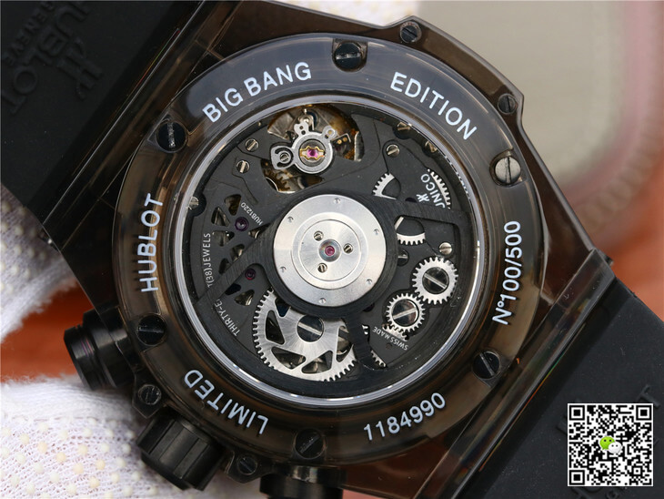 Replica Hublot Big Bang 411.JX.4802.RT 1:1 Best Edition Black Case Black Strap