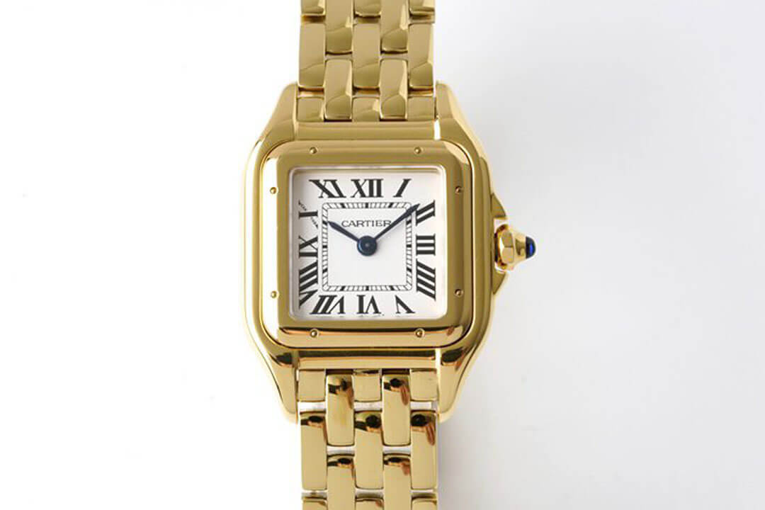 Replica Panthere De Ca*t1er WGPN0008 22MM 1:1 Best Edition BV Factory Yellow Gold