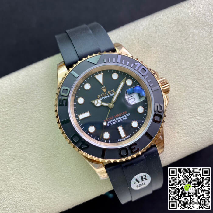 Replica R01ex Yacht Master 116655 1:1 Best Edition AR Factory Black Dial