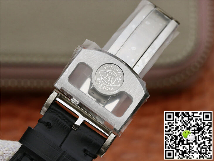 Replica IWC Portuguese Tourbillon 1:1 Best Edition ZF Factory Black Dial