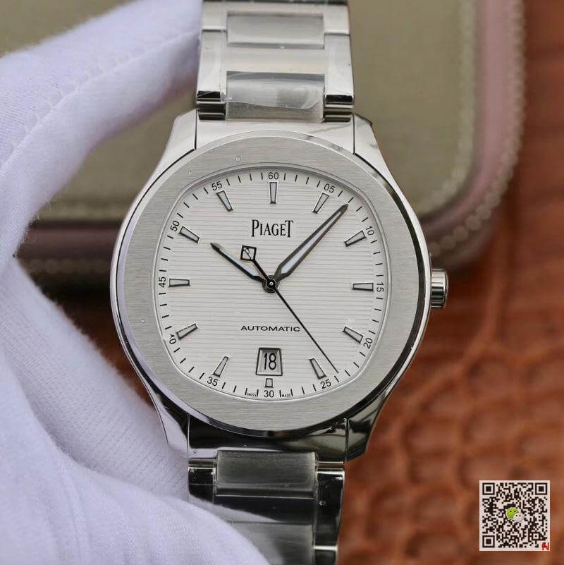Replica Piaget Polo  S G0A41001 Stainless Steel 42mm MKS Factory 1:1 Best Edition Swiss ETA1110 White Textured Dial