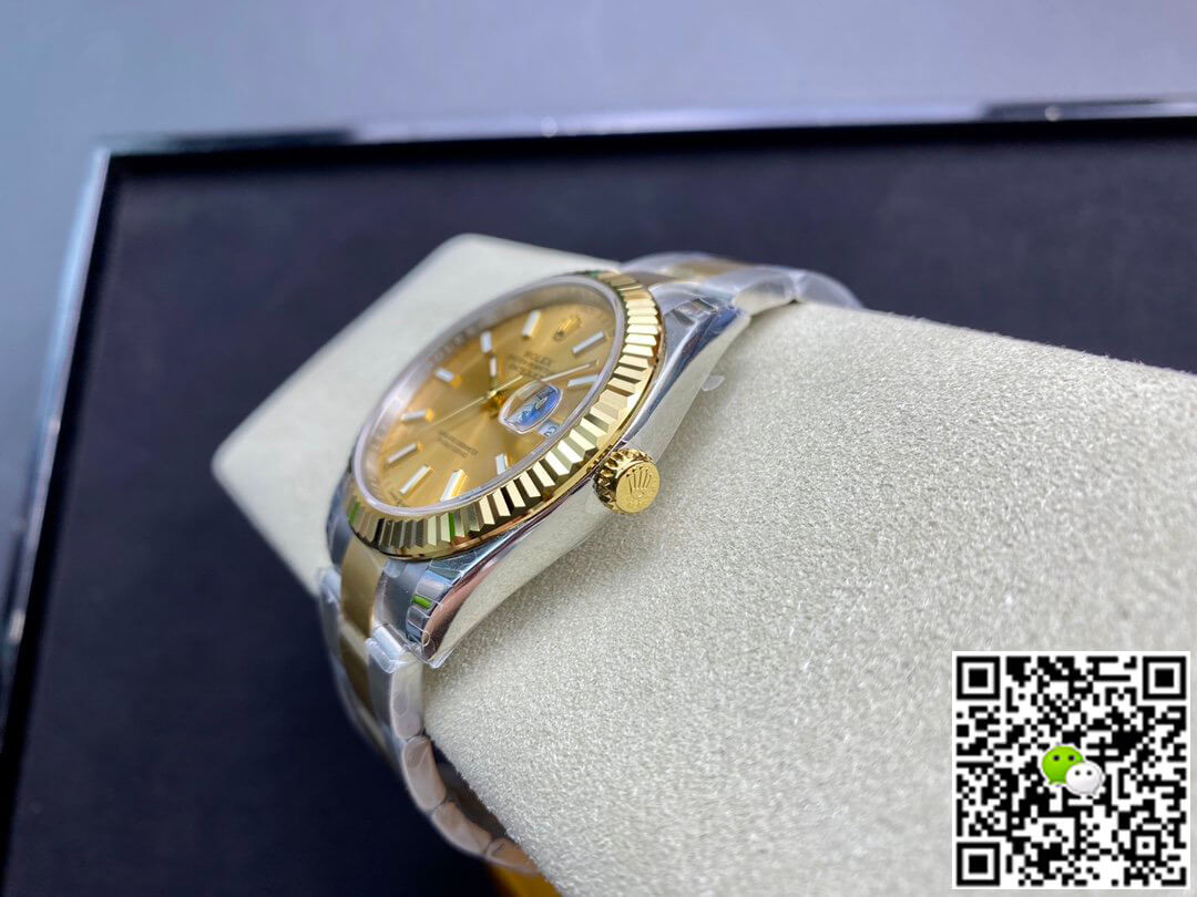 Replica R01ex Datejust M126333-0009 1:1 Best Edition EW Factory Champagne Dial