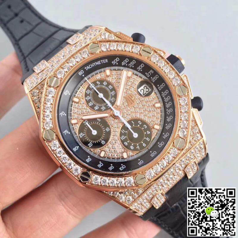 Replica Audemars P1g*et Royal Oak Offshore 26067OR.ZZ.D002CR.01 JF Factory 1:1 Best Edition Swiss ETA7750