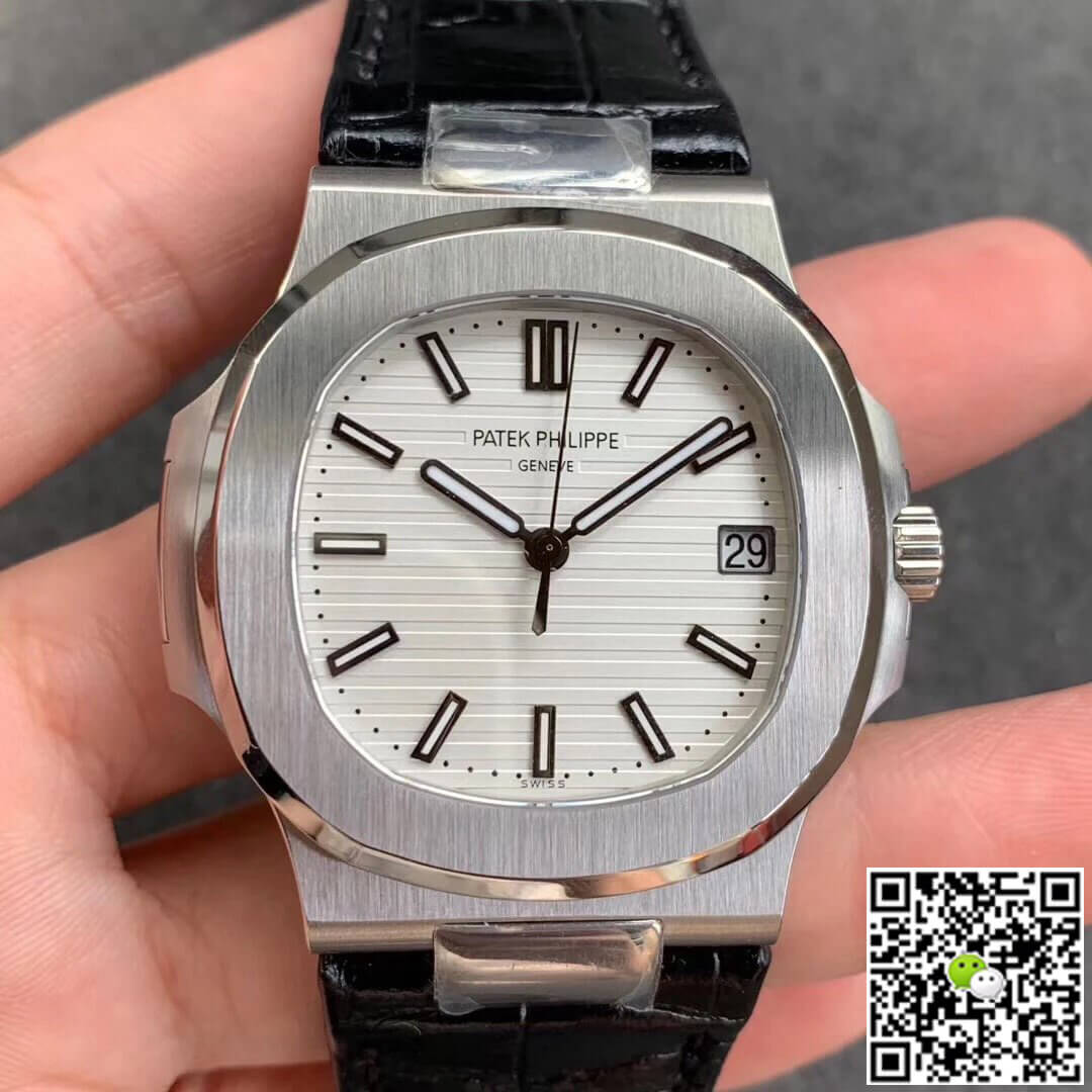Replica Pat*k Phi1i*pe Nautilus 5711G 1:1 Best Edition PPF Factory V4 White Dial Swiss ETA324