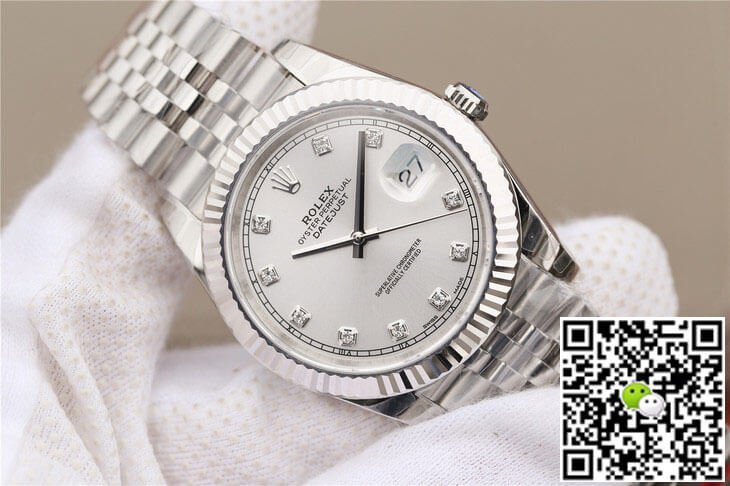 Replica R01ex Datejust M126331 1:1 Best Edition EW Factory White Dial