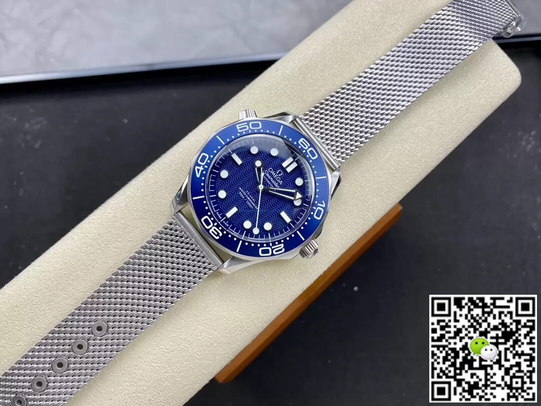 Replica 0me*ga Seamaster Diver 300M 210.30.42.20.03.002 1:1 Best Edition VS Factory Steel Strap