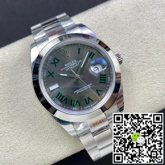 Replica R01ex Datejust M126300-0013 41MM 1:1 Best Edition EW Factory Dark Grey Dial