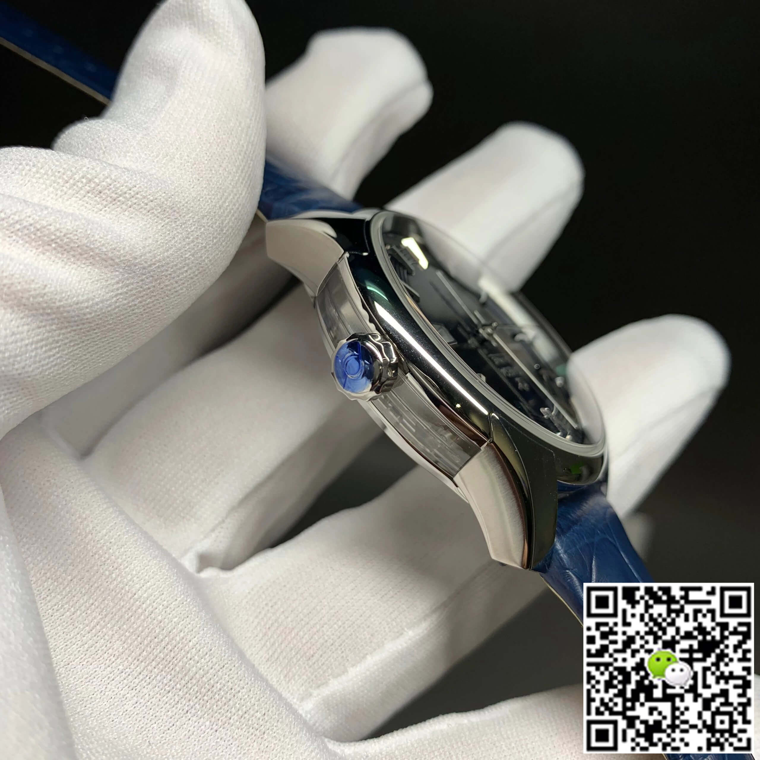 Replica 0me*ga De Ville 433.33.41.21.03.001 1:1 Best Edition VS Factory Blue Dial