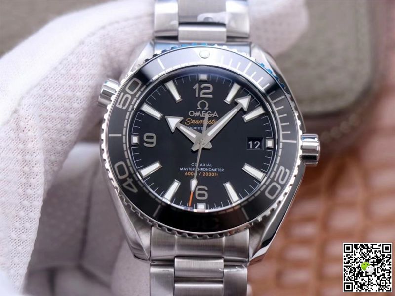 Replica 0me*ga Seamaster 215.30.40.20.01.001 Planet Ocean 600M 1:1 Best Edition VS Factory Black Dial Swiss ETA8800