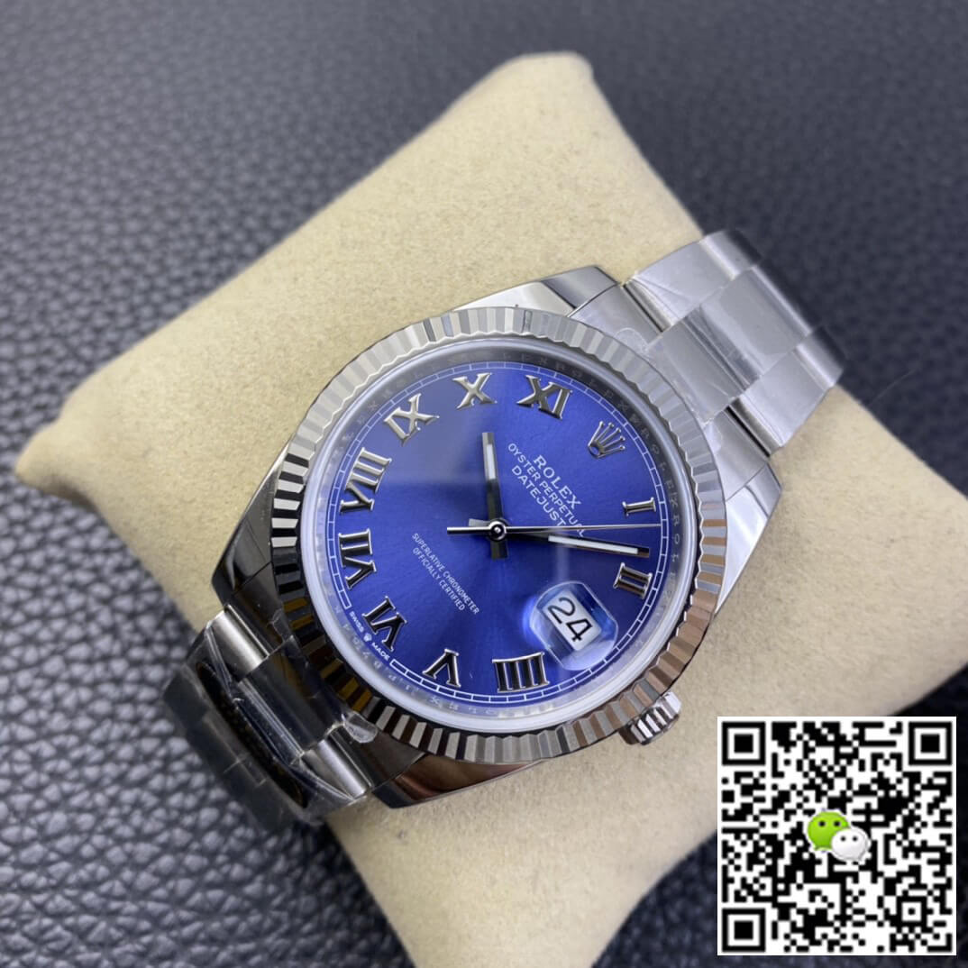 Replica R01ex Datejust M126334-0025 1:1 Best Edition Clean Factory Blue Dial