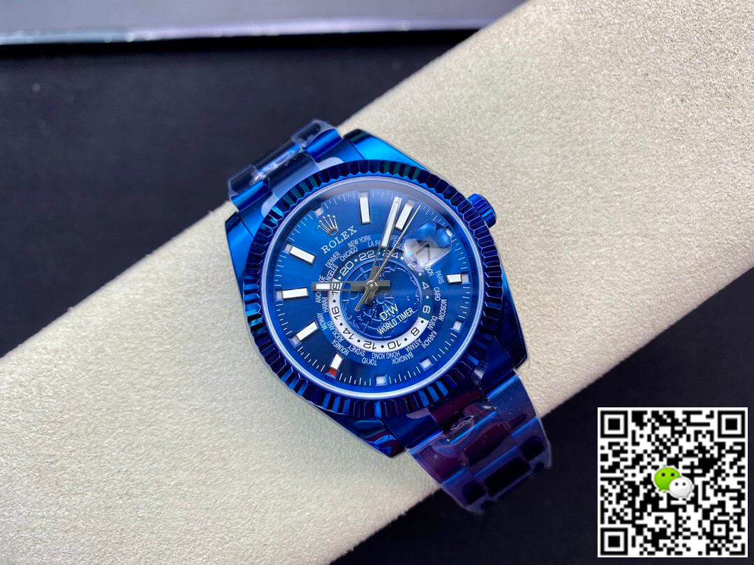 Replica R01ex Sky Dweller 40MM 1:1 Best Edition WWF Factory DIW Blue Dial