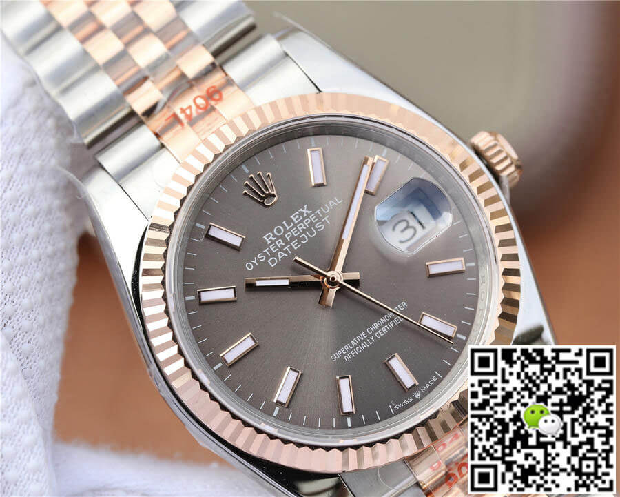 Replica R01ex Datejust M126231-0013 36MM 1:1 Best Edition GM Factory Rose Gold