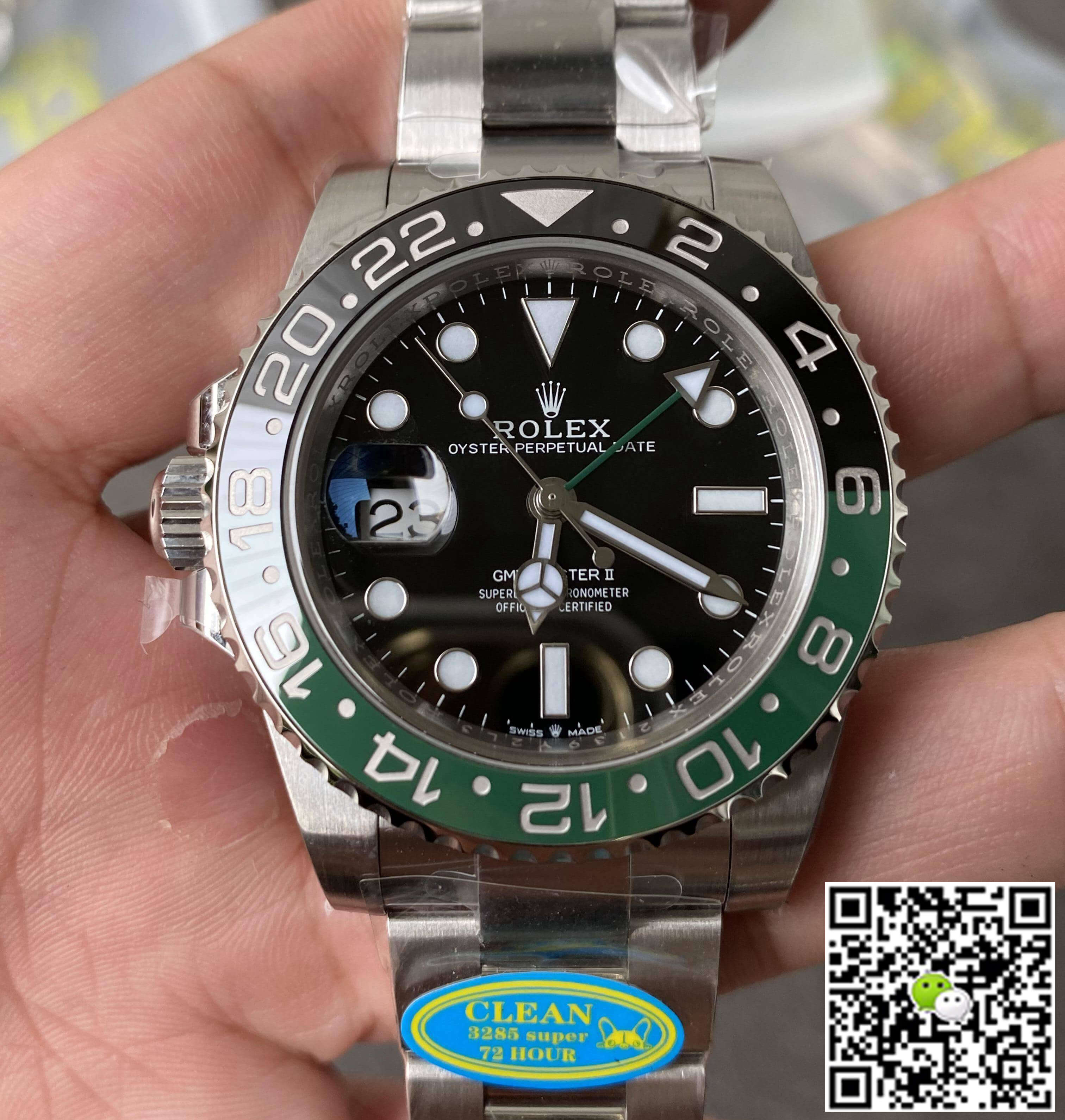 Replica R01ex GMT Master II M126720VTNR-0001 1:1 Best Edition Clean Factory V2 Ceramic Bezel