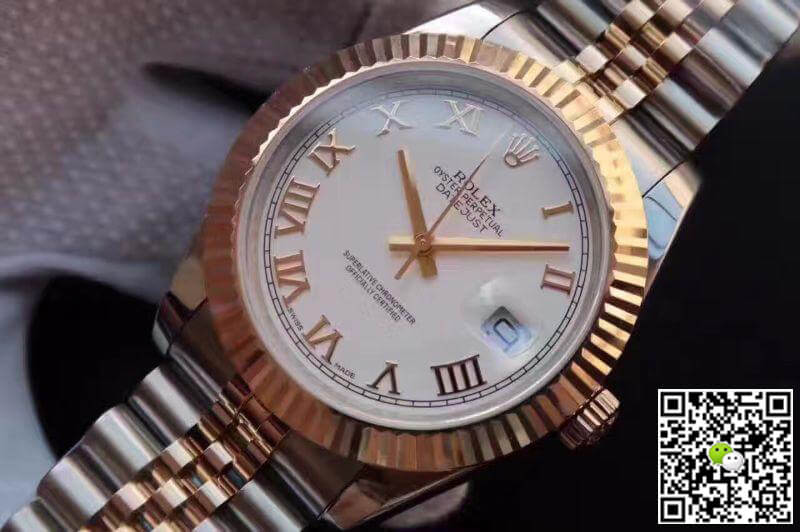 R01ex Dupe Datejust 41mm 126333-006 1:1 Best Edition Men Watches Swiss ETA2836-2 Gold Wrapped