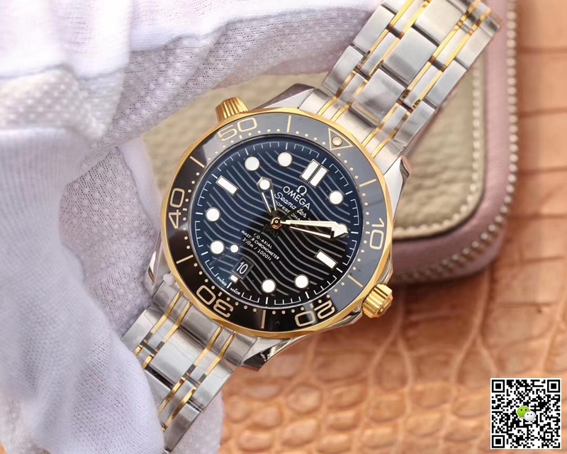 Replica 0me*ga Seamaster 210.20.42.20.01.002 1:1 Best Edition VS Factory Black Dial Swiss ETA8800