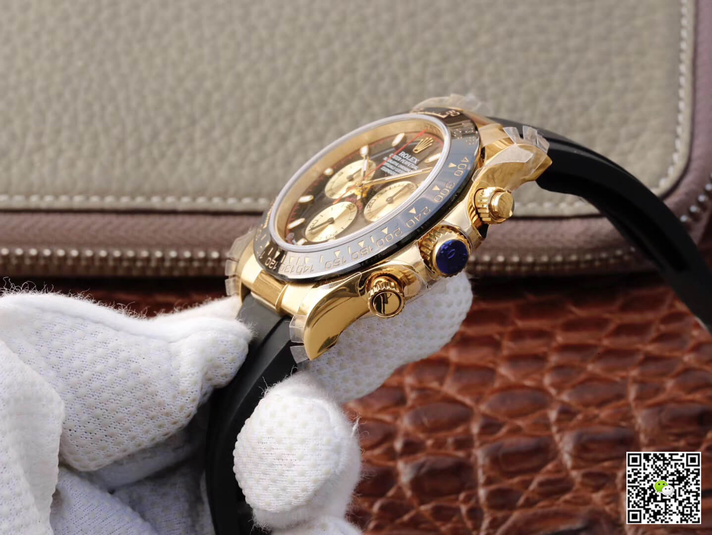 Replica R01ex Daytona Cosmograph M116518ln-0047 1:1 Best Edition JH Factory Yellow Gold Chronograph