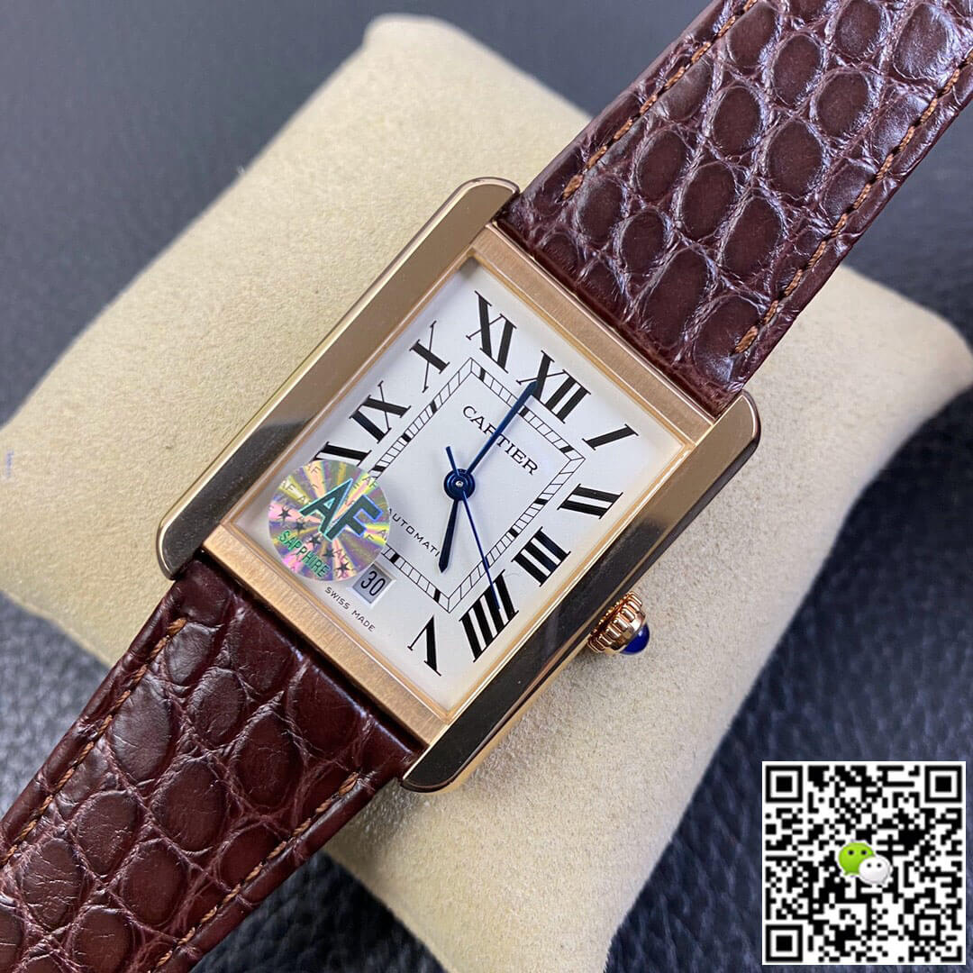 Replica Ca*t1er Tank W5200026 1:1 Best Edition AF Factory Rose Gold Case