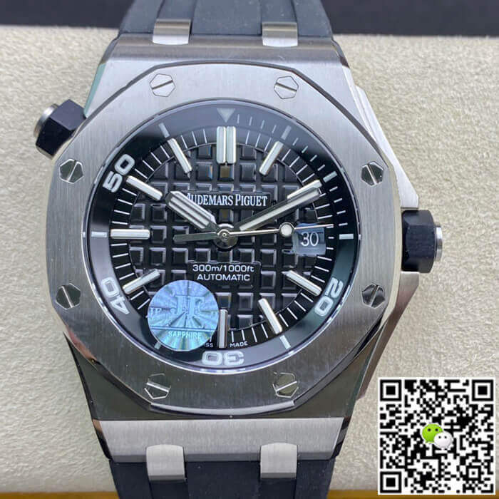 Replica Audemars P1g*et Royal Oak Offshore 15703 1:1 Best Edition JF Factory V10 Black Dial