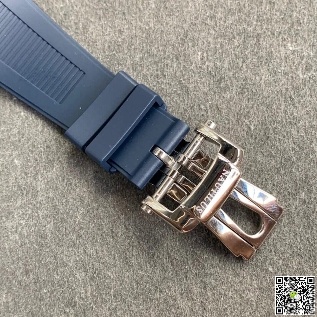 Replica Pat*k Phi1i*pe Nautilus 5726 1:1 Best Edition GR Factory V2 Blue Rubber Strap