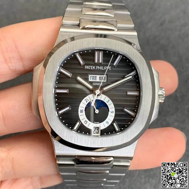 Replica Pat*k Phi1i*pe Nautilus 5726/1A-001 1:1 Best Edition GR Factory Dark Grey Dial