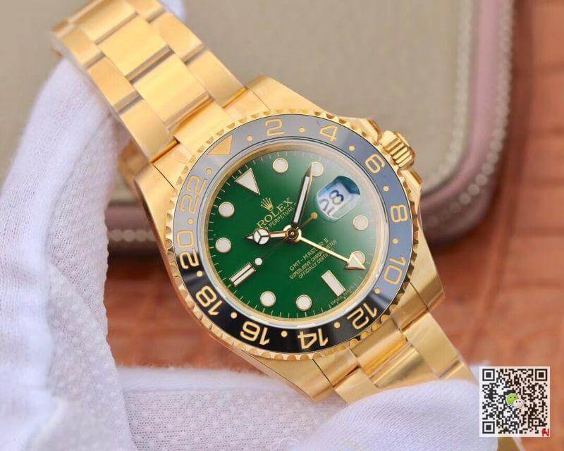 Replica R01ex GMT Master II 116718LN 40mm EW Factory Mechanical Watches 1:1 Best Edition Swiss ETA2836 Green Dial
