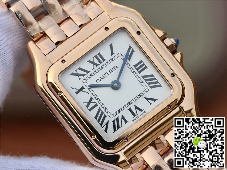 Replica Panthere De Ca*t1er WGPN0007 27MM 1:1 Best Edition 8848 Factory Rose Gold