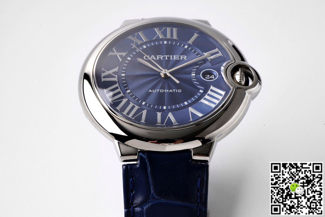 Replica Ballon Bleu De Ca*t1er 42MM WSBB0027 1:1 Best Edition AF Factory Blue Dial