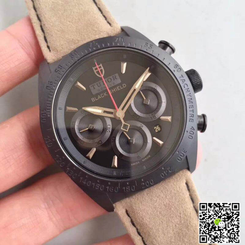 Replica Tudor Fastrider Black Shield M42000CN-0016 ZF Factory Mechanical Watches 1:1 Best Edition Swiss ETA7753