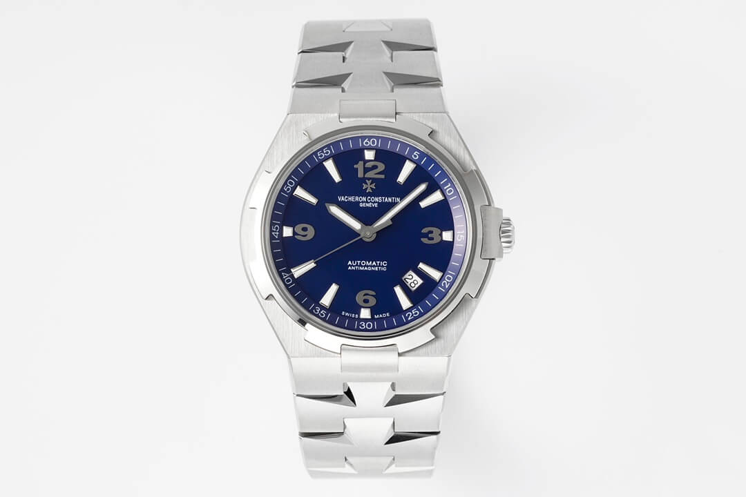 Replica Vacheron C0nstan1n Overseas 47040 1:1 Best Edition PPF Factory Stainless Steel Strap