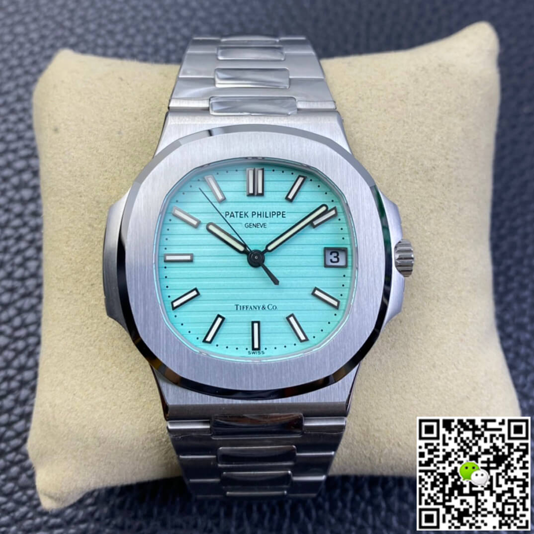 Replica Pat*k Phi1i*pe Nautilus 5711/1A-018 1:1 Best Edition 3K Factory T*f*ny Blue Dial