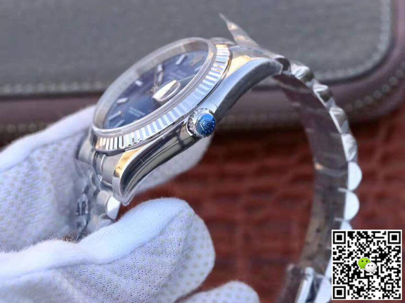 R01ex Dupe Datejust 36mm M126334-0002 1:1 Best Edition Swiss ETA3135 Blue Dial