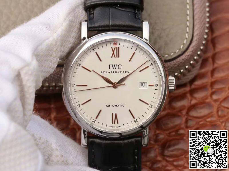 Replica IWC Portofino IW356501 MKS Factory 1:1 Best Edition Swiss ETA2892 White Dial