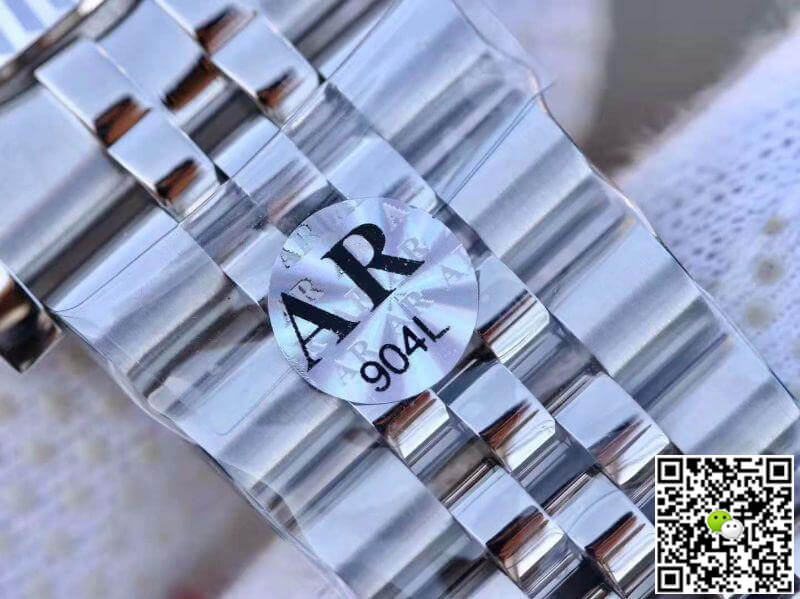 R01ex Dupe Datejust II 36 126334 1:1 Best Edition Swiss ETA3135 Rhodium Dial