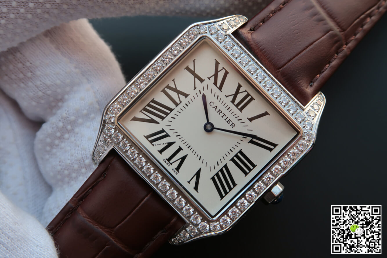 Ca*t1er Watch Rep Santos WH100651