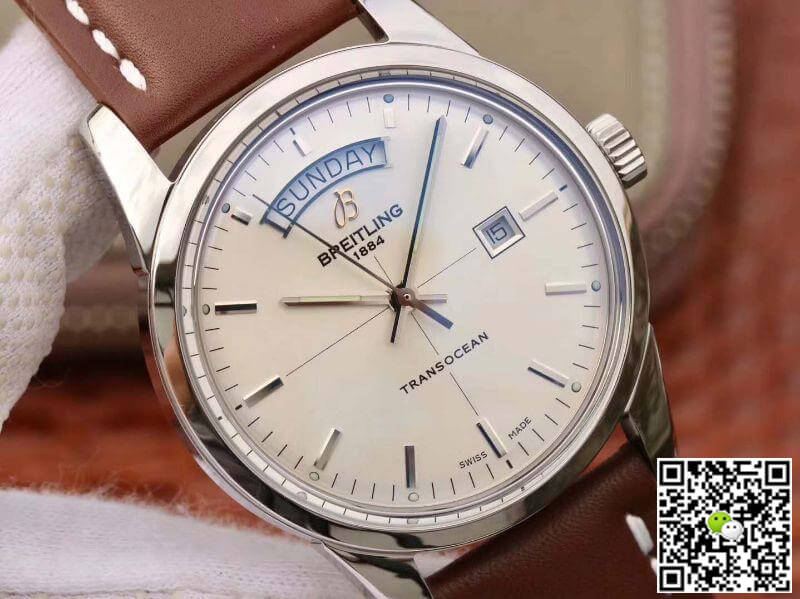 Breitling Replica Transocean Day   Date A4531012/G751/437X/A20BA.1 1:1 Best Edition Swiss ETA2836 White Dial