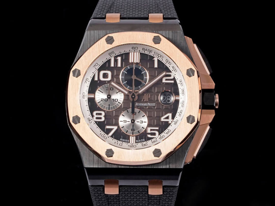 Replica Audemars P1g*et Royal Oak Offshore 26405NR.OO.A002CA.01 1:1 Best Edition RS Factory Rose Gold