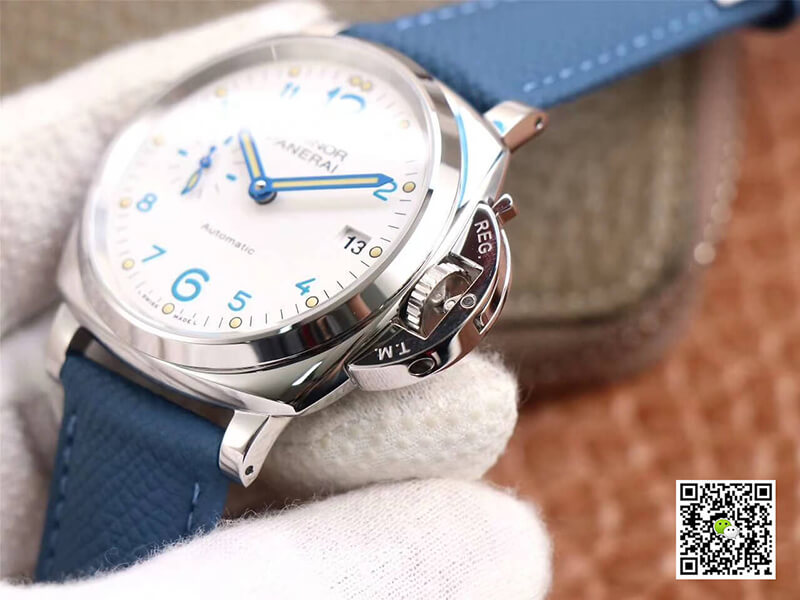 Replica Pa*e*a1 Luminor Due PAM906 1:1 Best Edition VS Factory White Dial Swiss ETA