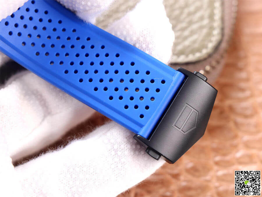 Replica TAG Heuer Carrera CAR2A1T.FT6052 1:1 Best Edition XF Factory Blue Rubber Strap