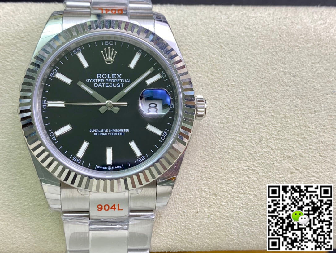 Replica R01ex Datejust M126334-0017 1:1 Best Edition EW Factory Black Dial