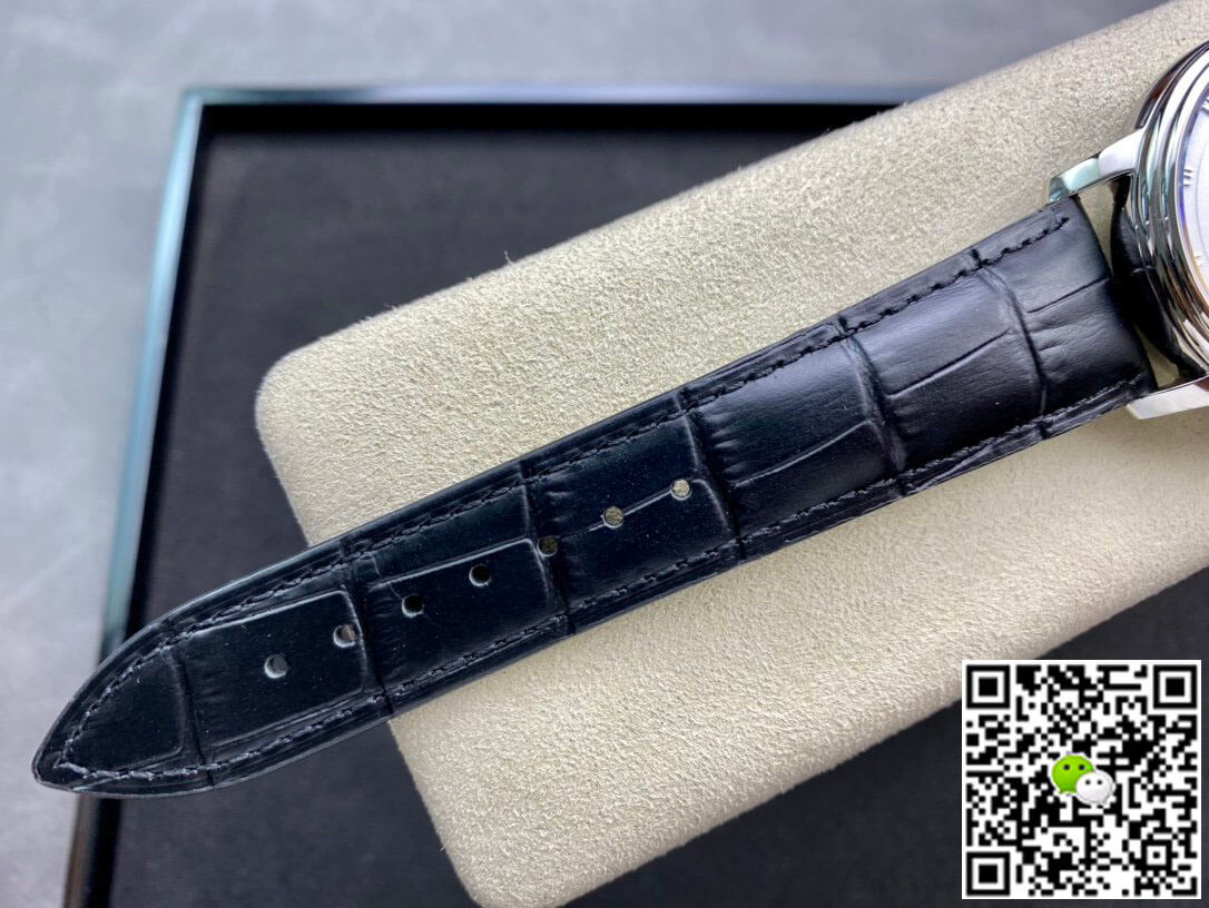 Replica Blancpain Villeret 6025-1542-55 True Tourbillon 1:1 Best Edition JB Factory White Dial Swiss Cal.25